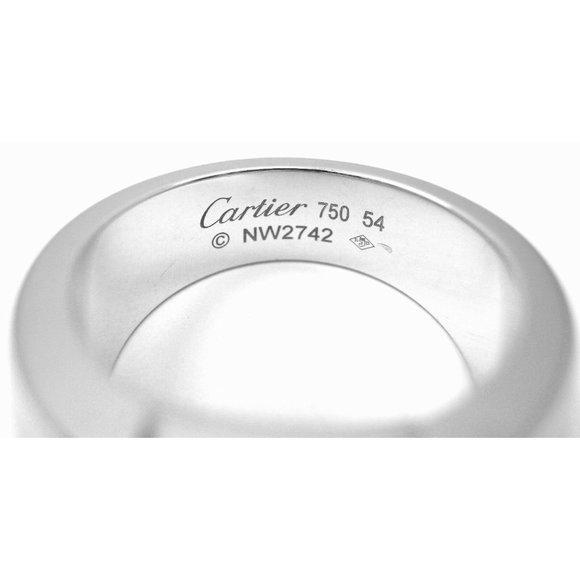 Rare! Authentic Cartier La Dona 18k White Gold Peridot Ring Box Certificate - Picture 3 of 8